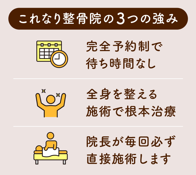 豊中でおすすめのこれなり整骨院